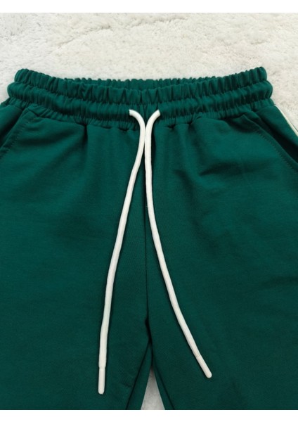 Yüksek Kaliteli Canavar Kamyon Baskılı Pamuklu Kısa Kollu Çocuk Eşofman Takımı