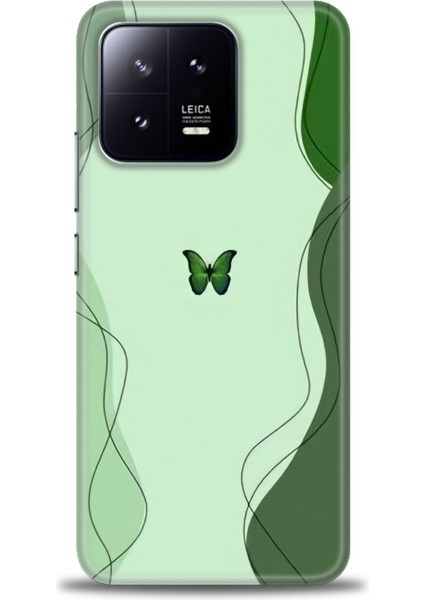 Xiaomi Mi 13 Kılıf Hd Baskılı Kılıf + 9h Nano Tam Kaplayan Ekran Koruyucu 187