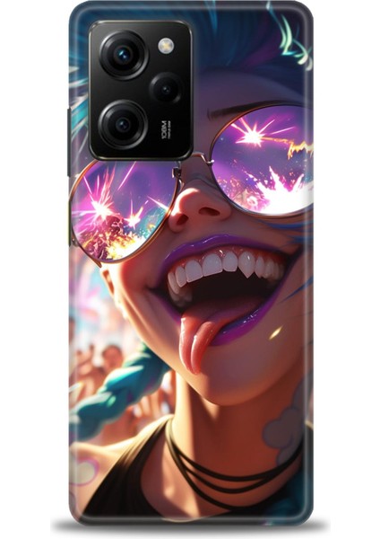 Xiaomi Poco X5 Pro 5g Kılıf Hd Baskılı Kılıf + 9h Nano Tam Kaplayan Ekran Koruyucu 273