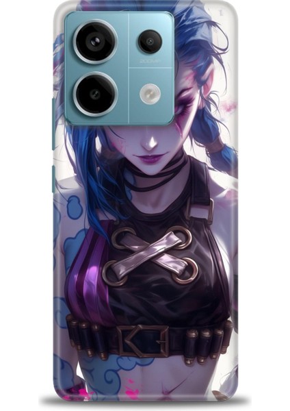 Xiaomi Redmi Note 13 Pro 5g Hd Baskılı Kılıf + 9h Nano Tam Kaplayan Ekran Koruyucu 276