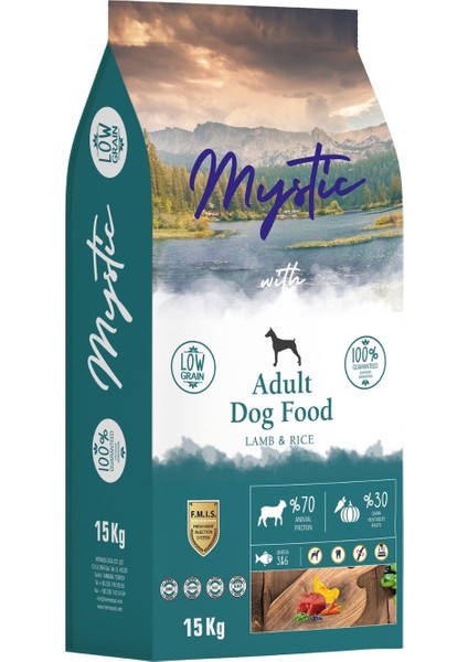 Yetişkin Köpek Maması Kuzulu 15 kg