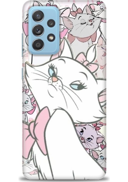 Samsung Galaxy A52 Hd Baskılı Kılıf + 9h Nano Tam Kaplayan Ekran Koruyucu 216