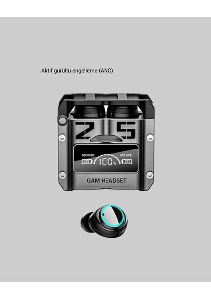 Buğz Kablosuz Bluetooth 5.3 Kulaklık – Aktif Gürültü Engelleme ve Gecikmesiz Oyun Modu fiyatları