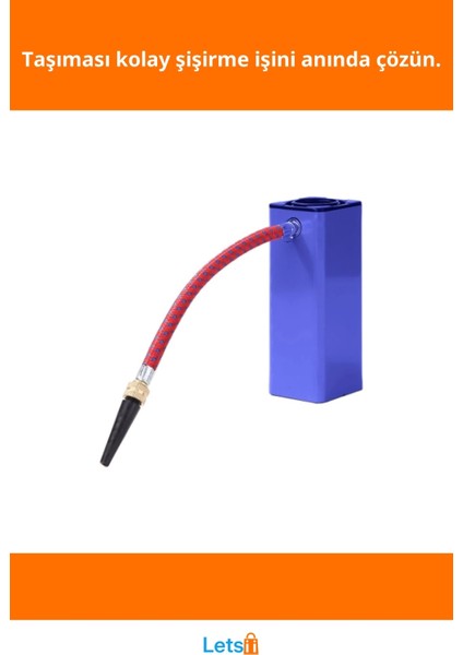 Şarjlı Mini Taşınabilir Cep Kompresörü Bisiklet, Motosiklet, Top Şişirme fiyatları