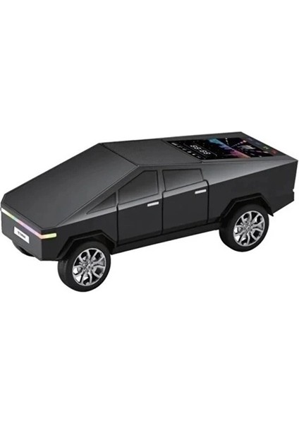 Buğz D68 Cyber Model Araba Tasarımlı Bluetooth Hoparlör 15W Güçlü Ses Rgb LED /tws/usb Siyah fiyatları