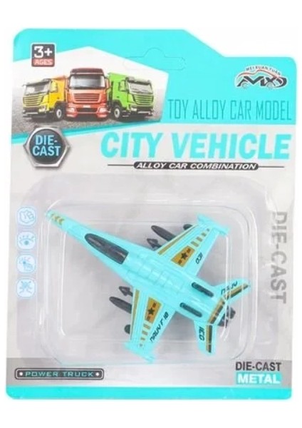 Buğz Die Cast Metal F-18 Benzeri Savaş Uçağı