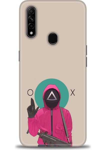 Oppo A31 Kılıf Hd Baskılı Kılıf + 9h Nano Tam Kaplayan Ekran Koruyucu 286