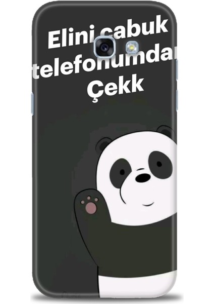 Samsung Galaxy A5 2017 Hd Baskılı Kılıf + 9h Nano Tam Kaplayan Ekran Koruyucu 156