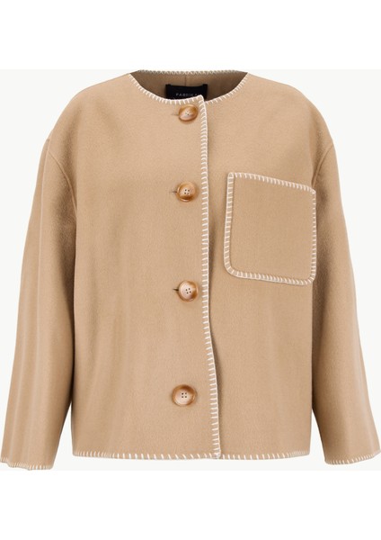 Bej Kadın Mont F5WL-MNT0273