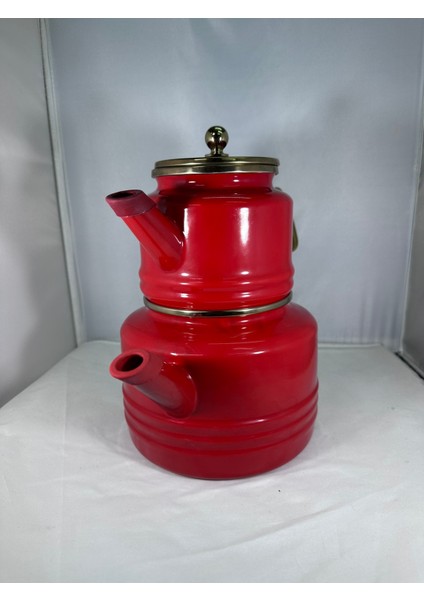 Vintage Emaye Çaydanlık Heybeli fırsatları