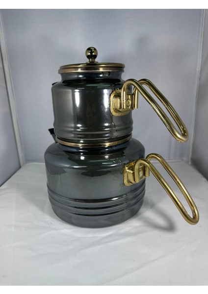 Vintage Emaye Çaydanlık Heybeli fırsatları