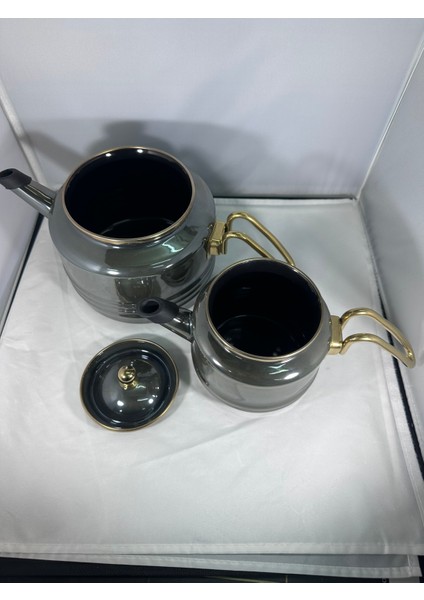 Vintage Emaye Çaydanlık Heybeli indirimleri