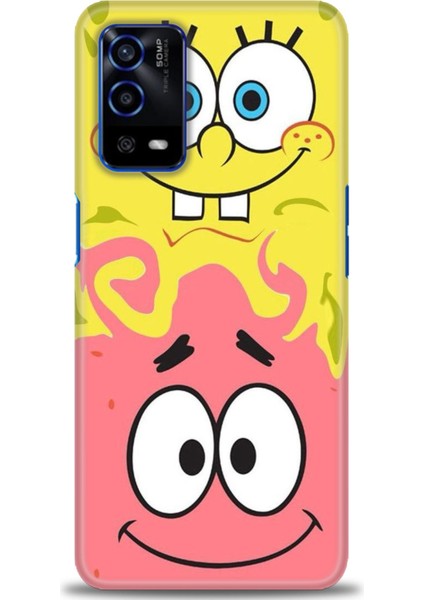 Oppo A55 4g Kılıf Hd Baskılı Kılıf + 9h Nano Tam Kaplayan Ekran Koruyucu 453