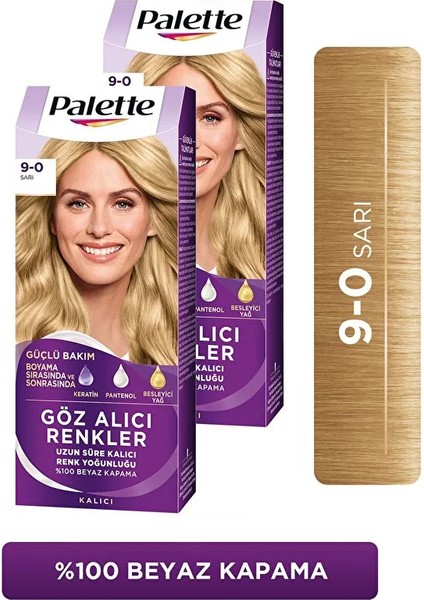 Göz Alıcı Renkler 9-0 Sarı x 2 Adet