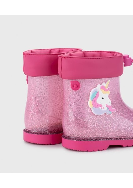 Bimbi Unicornio Glitter Kız Çocuk Fuşya Yağmur Çizmesi W10339-093 modelleri