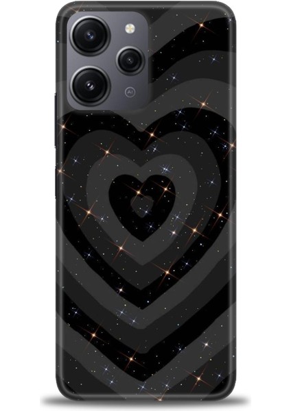 Xiaomi Redmi 12 Kılıf Hd Baskılı Kılıf + 9h Nano Tam Kaplayan Ekran Koruyucu 195