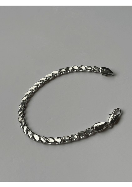 Yaprak Şekilli Parlak Silver Bileklik fırsatları
