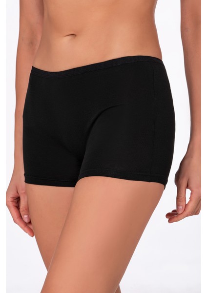 Kadın Likralı Süprem Boxer Siyah | Özk K0412 fırsatları