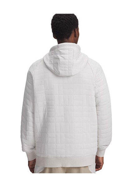 Ua Unstoppable Flc Txtr Fz Erkek Günlük Ceket 6003869-110 Beyaz fiyatları
