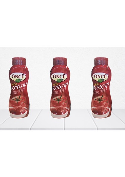 Acılı Ketçap 700 G 3 Adet