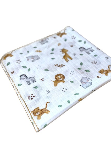 Minika Çok Amaçlı Müslin Örtü Minikler 80 x 90 cm Yenidoğan Örtü Bez modelleri