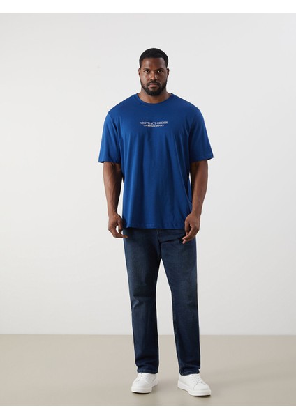 Yeni Sezon Büyük Beden Bisiklet Yaka Kısa Kollu Baskılı Penye Erkek Tişört fiyatları