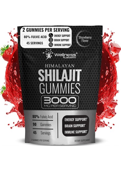 Pure Himalayan Shilajit Gummies 90 Gummy