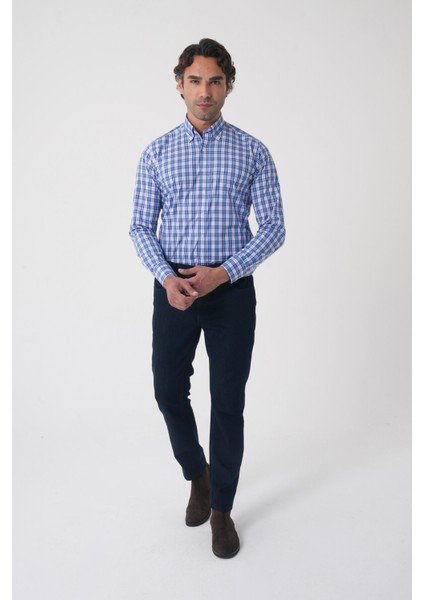 Erkek Denim Jean Jogger Pantolon Koyu Lacivert PNJ25K25203_40 modelleri