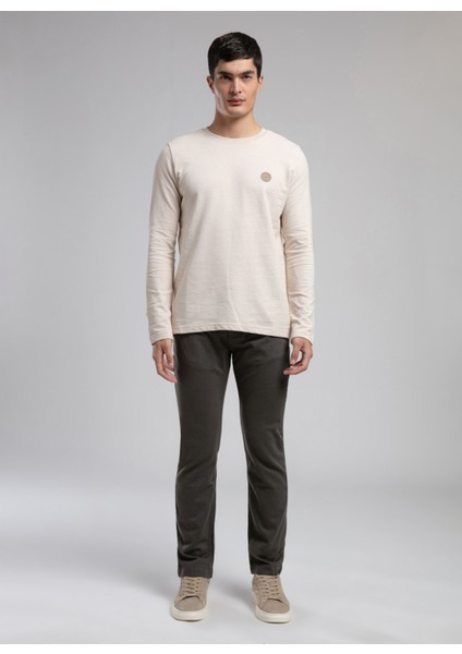 Normal Bel Straight Haki Erkek Chino Pantolon 261 Lcm 221006 Robb Haki