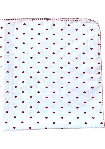 Minika Çok Amaçlı Müslin Küçük Kalp 80 x 90 cm Yenidoğan Örtü Bez fiyatları