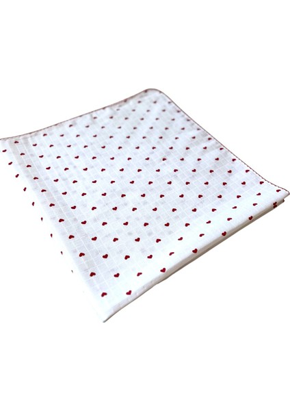 Minika Çok Amaçlı Müslin Küçük Kalp 80 x 90 cm Yenidoğan Örtü Bez modelleri