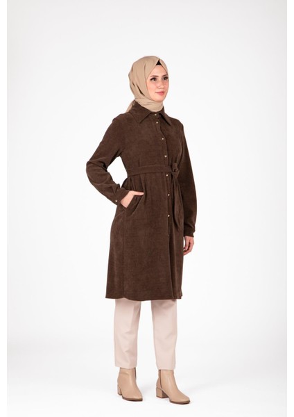 Kadife Kahve Kap 9506 modelleri