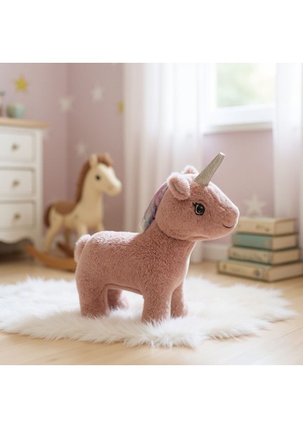 Pembe Unicorn 40 cm Peluş Oyuncak modelleri