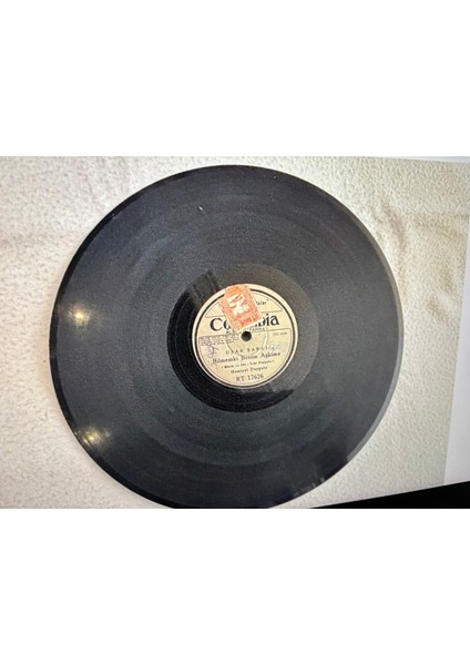 78 Devir Taş Plak - Hamiyet Duygulu - Bilmem Ki Benim Aşkıma - Yasemenin Çiçeği