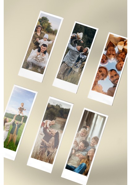 Kişiselleştirilebilir Kitap Ayracı 6'lı Set