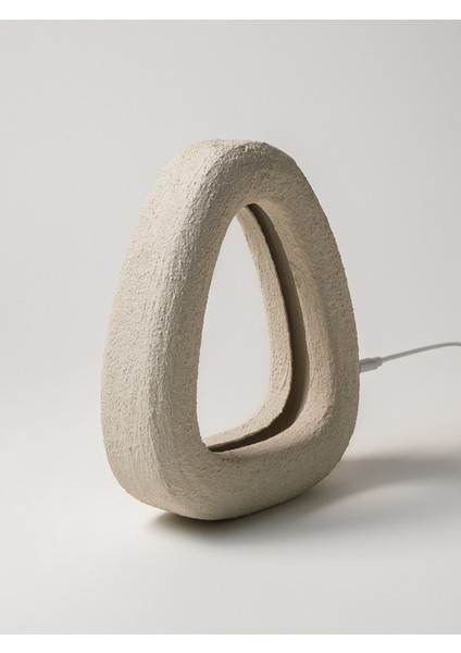 Ona Alçı Dokulu Dokunmatik LED Masa Lambası (16 x 20,5 Cm) modelleri