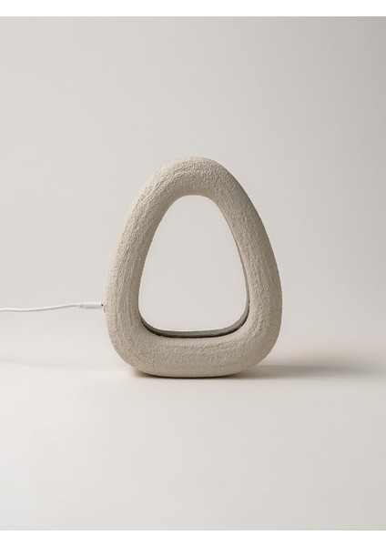 Ona Alçı Dokulu Dokunmatik LED Masa Lambası (16 x 20,5 Cm) fırsatları