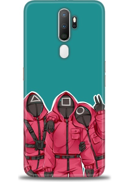 Oppo A5 2020 Kılıf Hd Baskılı Kılıf + 9h Nano Tam Kaplayan Ekran Koruyucu 290