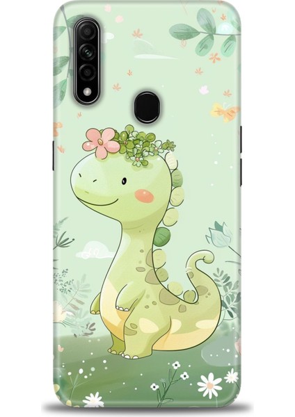 Oppo A31 Kılıf Hd Baskılı Kılıf + 9h Nano Tam Kaplayan Ekran Koruyucu 302