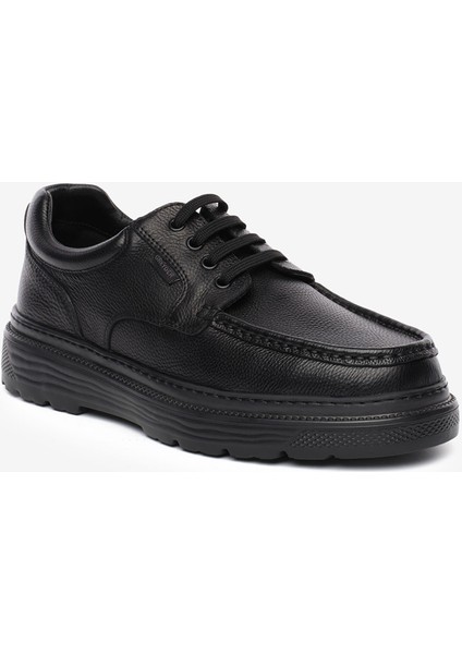 Erkek Siyah Hakiki Deri Comfort Ayakkabı 5K1FA18591 fiyatları