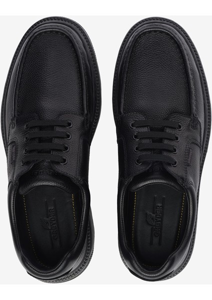 Erkek Siyah Hakiki Deri Comfort Ayakkabı 5K1FA18591 indirimleri