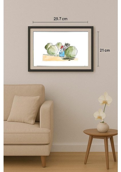 Milan Litovsky 29X21CM Orijinal Karikatür Tablo fiyatları