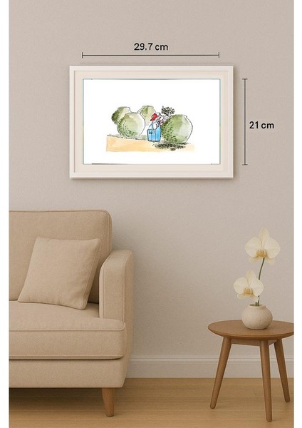 Milan Litovsky 29X21CM Orijinal Karikatür Tablo indirimleri