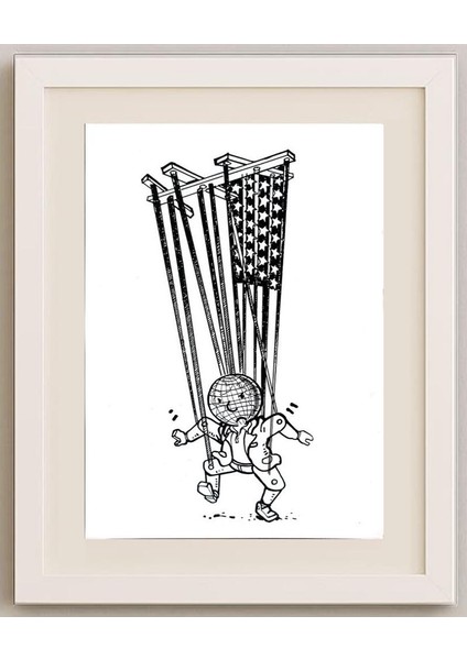 Unknown 29X21CM Orijinal Karikatür Tablo fırsatları