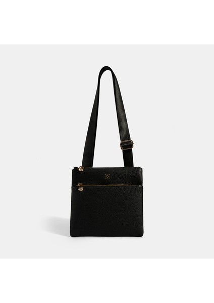 Kadın Siyah Omuz Askılı Çanta