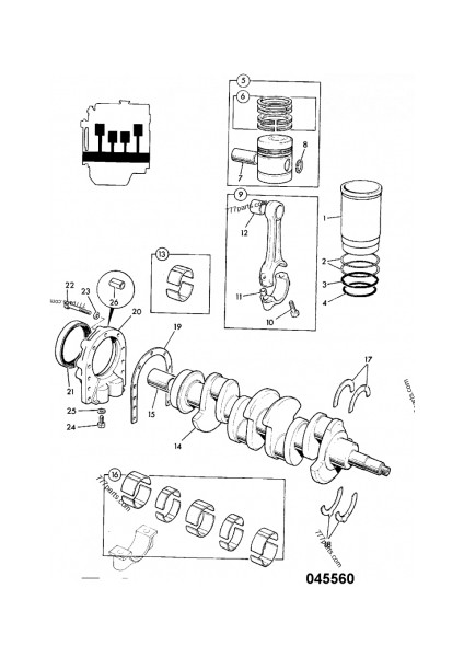 Fiat Tempra 1990-1996 Stop Sacı Sağ Oem No (98800105)