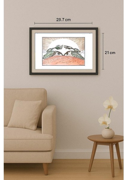 Vladimir Khakhanov 29X21CM Orijinal Karikatür Tablo fiyatları