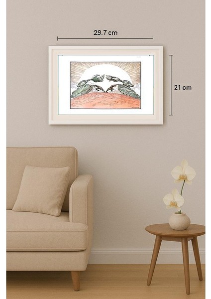 Vladimir Khakhanov 29X21CM Orijinal Karikatür Tablo indirimleri