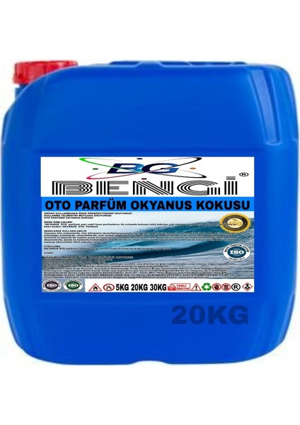 Oto Parfüm Okyanus Kokulu 20KG