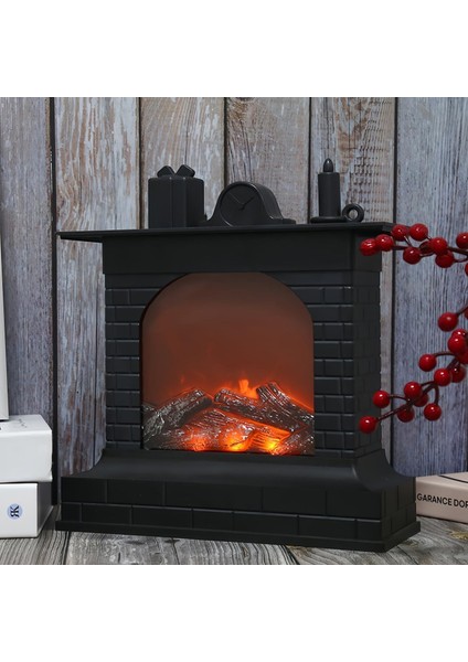 Dekoratif LED Işıklı Şömine (Usbli) fiyatları